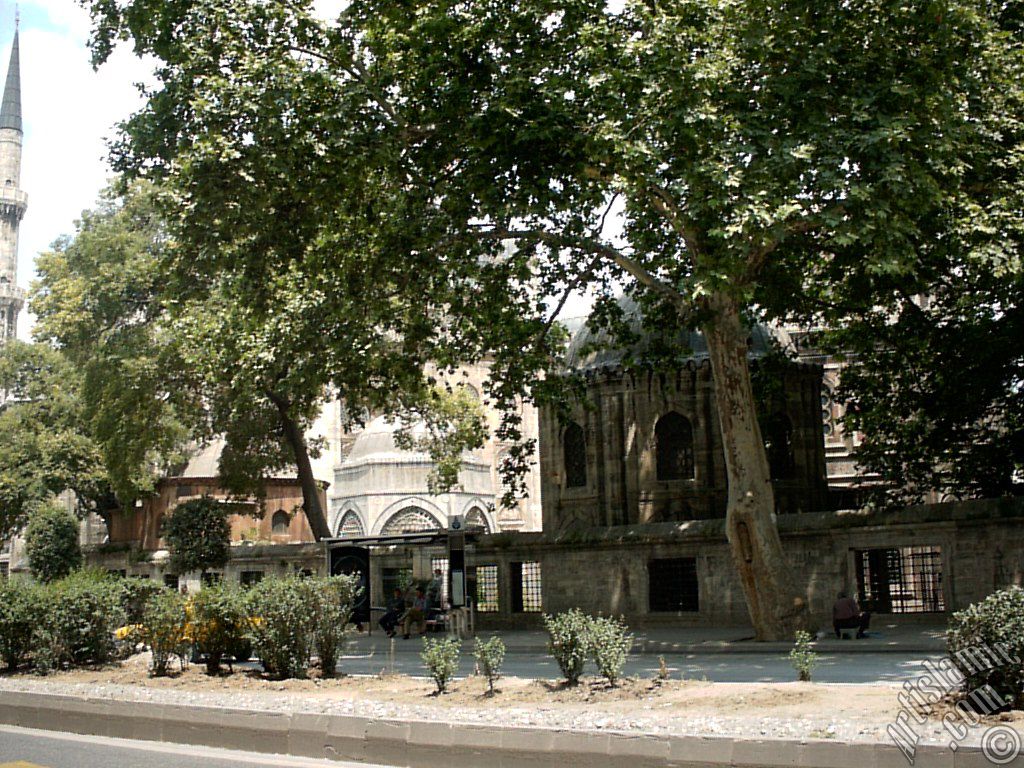 Sehzade Mosque made by Architect Sinan in Fatih district in Istanbul city of Turkey.

