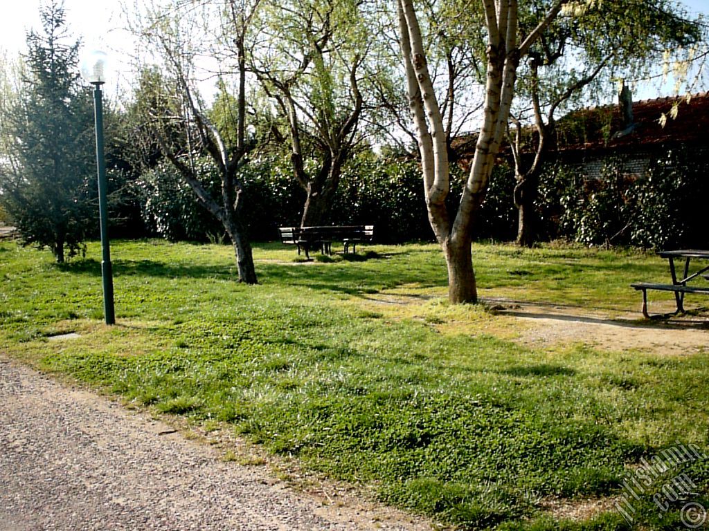 View of Botanical Park in Bursa city of Turkey.

